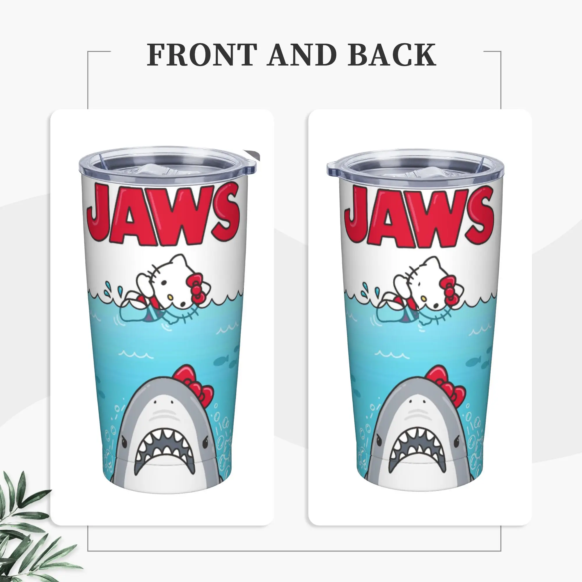 Stainless Steel Tumbler Jaws Hello Kitty Mugs Cup With Straws Travelist Cold Drink Water Bottle Leakproof Large Thermal Mug 
Stainless Steel Tumbler Jaws Hello Kitty Mugs Cup With Straws Travelist Cold Drink Water Bottle Leakproof Large Thermal Mug