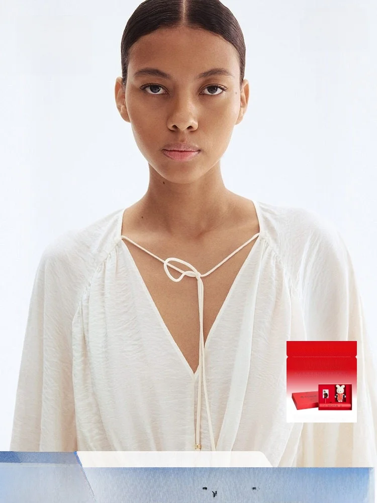 Весенняя женская повседневная свободная блузка H&M с драпировкой, длинными рукавами, V-образным вырезом, стандартной длины, модная офисная одежда
Весенняя женская повседневная свободная блузка H&M с драпировкой, длинными рукавами, V-образным вырезом, стандартной длины, модная офисная одежда