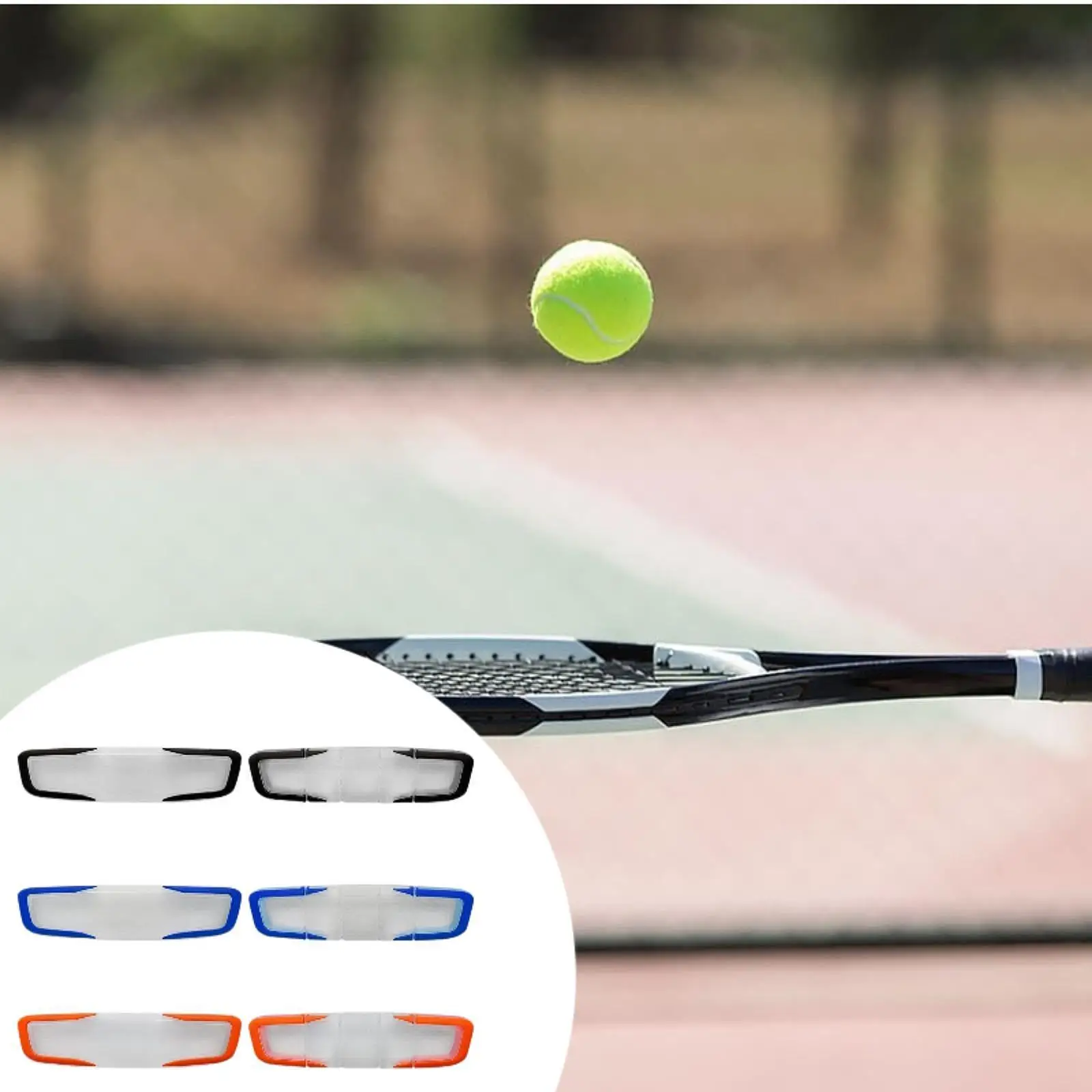 6Pcs Tennis Racket Vibration Dampeners Comfort Long Soft Silicone for Tennis Player Sports Favor Better Control Shock Absorbing
6Pcs Tennis Racket Vibration Dampeners Comfort Long Soft Silicone for Tennis Player Sports Favor Better Control Shock Absorbing