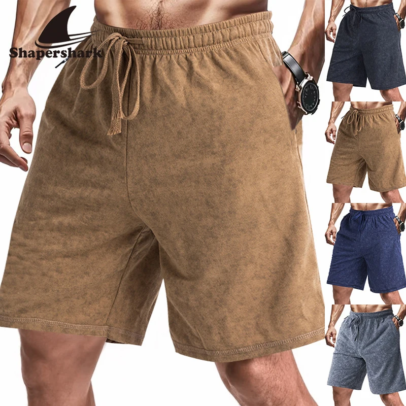 Shapershark Summer Men’s Loose, Simple, Dyed-In-The-Wash Fleece Casual Comfortable Sportswear Beach Five-Pocket Shorts
Shapershark Summer Men’s Loose, Simple, Dyed-In-The-Wash Fleece Casual Comfortable Sportswear Beach Five-Pocket Shorts