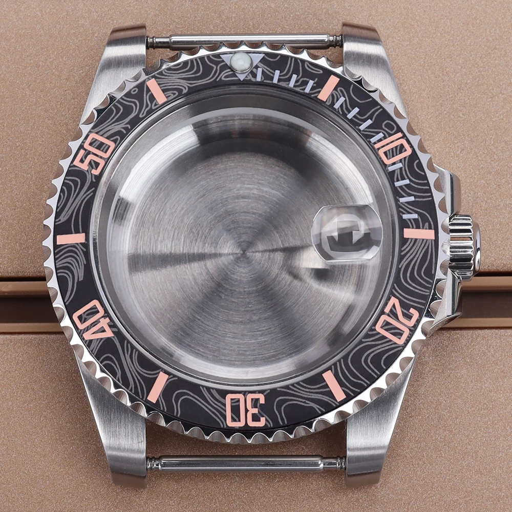 NH35 40MM SUB Watch Case Ceramic Bezel 120 Click Sapphire For Yacht NH35 NH36 NH38 NH34 Miyota8215 ETA2824 200m Waterproof Parts
NH35 40MM SUB Watch Case Ceramic Bezel 120 Click Sapphire For Yacht NH35 NH36 NH38 NH34 Miyota8215 ETA2824 200m Waterproof Parts