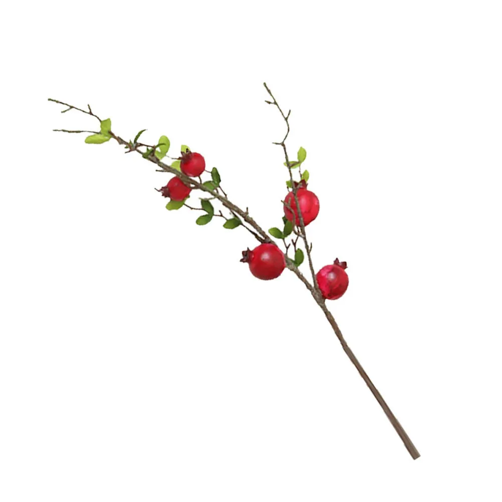 1pc Simulated Pomegranate Fruit Branch Artificial Flower Decor Realistic For Living Room Bedroom Wedding
1pc Simulated Pomegranate Fruit Branch Artificial Flower Decor Realistic For Living Room Bedroom Wedding