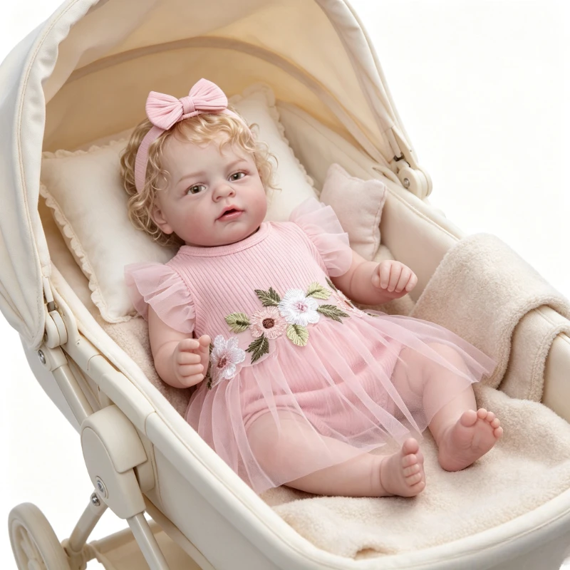 50cm Cotton Body Reborn Mary Ann Doll Hand-Detailed Painting with Visible Veins Lifelike Blonde Hair Princess Doll
50cm Cotton Body Reborn Mary Ann Doll Hand-Detailed Painting with Visible Veins Lifelike Blonde Hair Princess Doll
