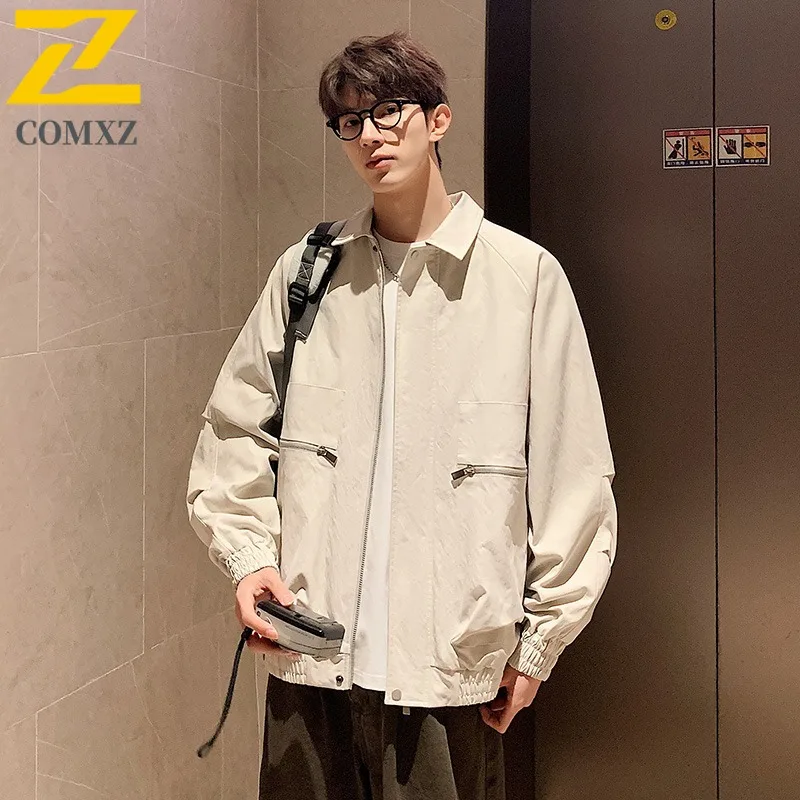 COMXZ 2025 Spring Cross Border Fashion Windproof Coat Casual Versatile Trendy Jacket Men
COMXZ 2025 Spring Cross Border Fashion Windproof Coat Casual Versatile Trendy Jacket Men