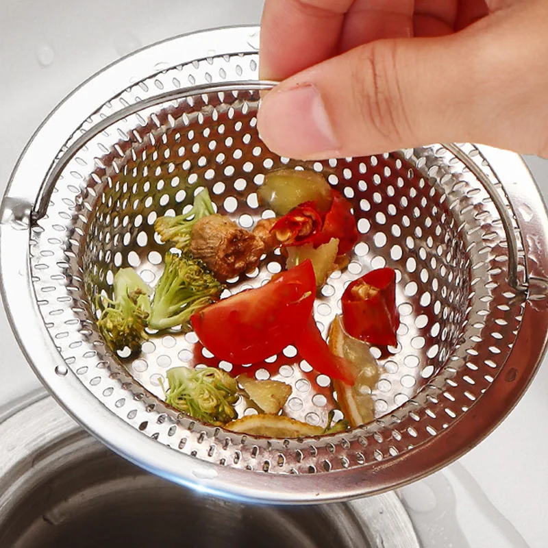 Серебряный сливной фильтр из нержавеющей стали для кухонной раковины, предотвращает засоры, быстрое слижение воды, прочный, идеально подходит для использования на кухне
Серебряный сливной фильтр из нержавеющей стали для кухонной раковины, предотвращает засоры, быстрое слижение воды, прочный, идеально подходит для использования на кухне
