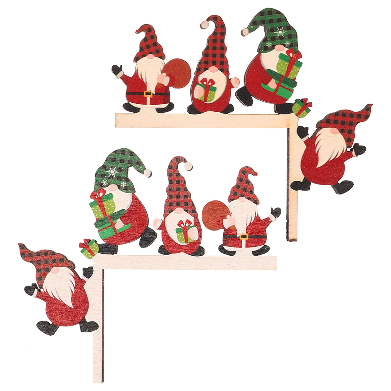 2pcs Wooden Door Frame Decorations Creative Christmas Hanging Ornaments Home Gnome Holiday Adornments Xmas Party DIY
2pcs Wooden Door Frame Decorations Creative Christmas Hanging Ornaments Home Gnome Holiday Adornments Xmas Party DIY