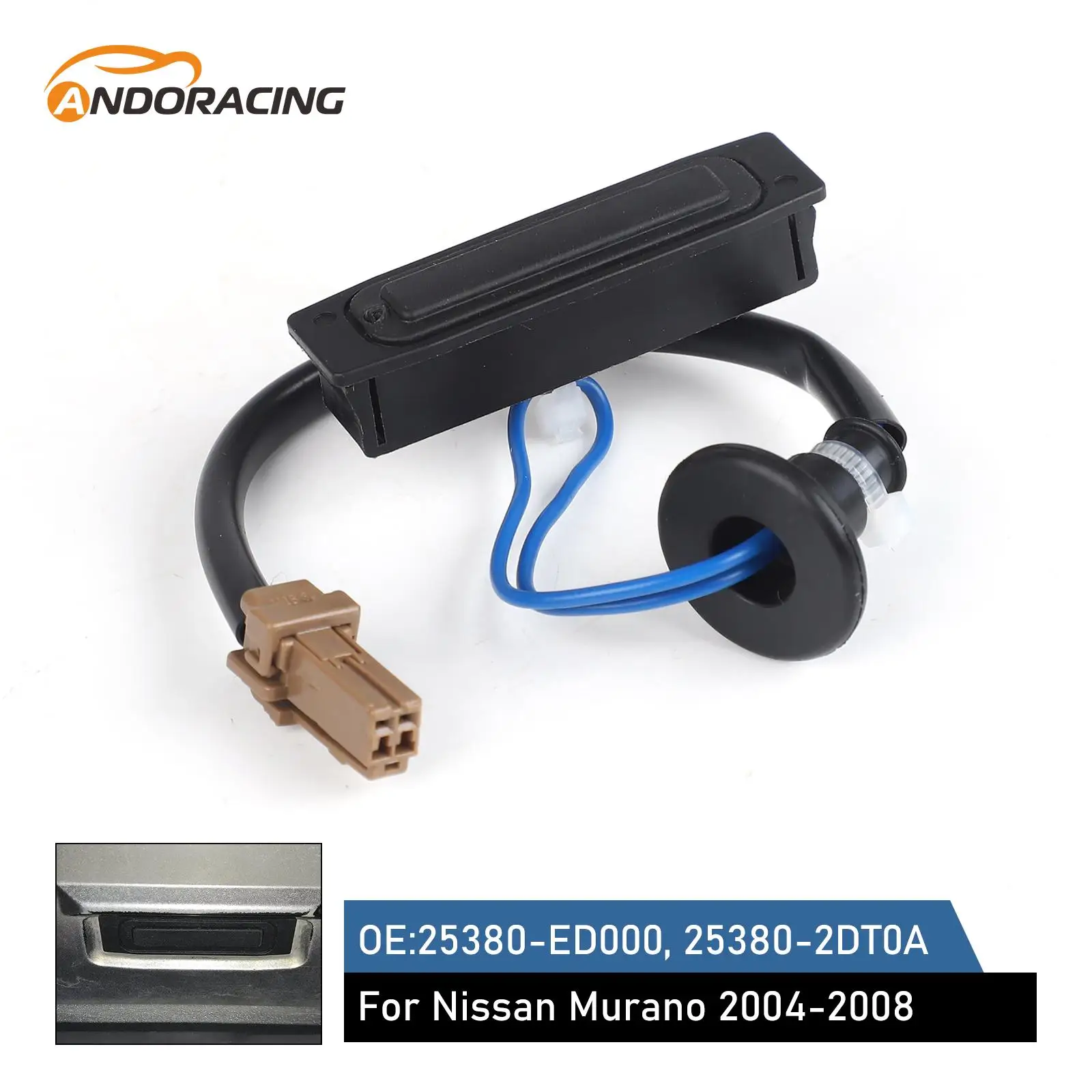25380-2DT0A 25380-ED000 Black Tailgate Switch Opening Button High Quality Car Accessories For Nissan Maxima 09-14
25380-2DT0A 25380-ED000 Black Tailgate Switch Opening Button High Quality Car Accessories For Nissan Maxima 09-14