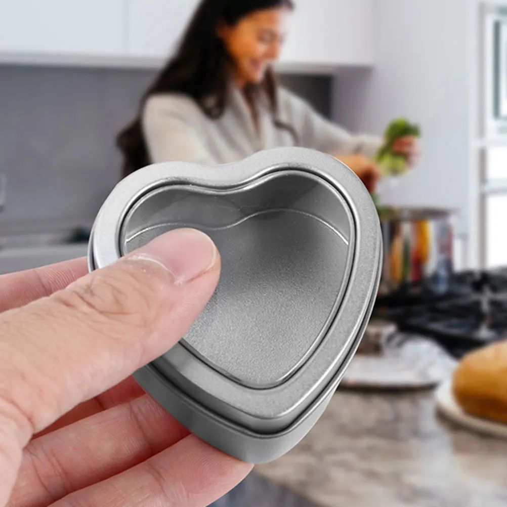 5PCS Heart Shaped Tins Elegant Containers Transparent Window Reusable Metal Tinplate Box Storage
5PCS Heart Shaped Tins Elegant Containers Transparent Window Reusable Metal Tinplate Box Storage