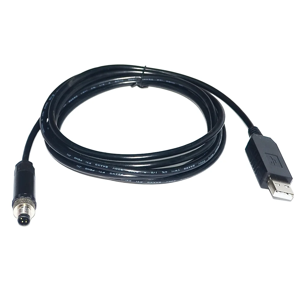 ORIGIN FTDI FT232RL CHIP USB TO M8 3-PIN MALE RS232 CONVERTER SERIAL COMMUNICATION CABLE FOR METRONIX SERVO DRIVES TO PC KABLE
ORIGIN FTDI FT232RL CHIP USB TO M8 3-PIN MALE RS232 CONVERTER SERIAL COMMUNICATION CABLE FOR METRONIX SERVO DRIVES TO PC KABLE