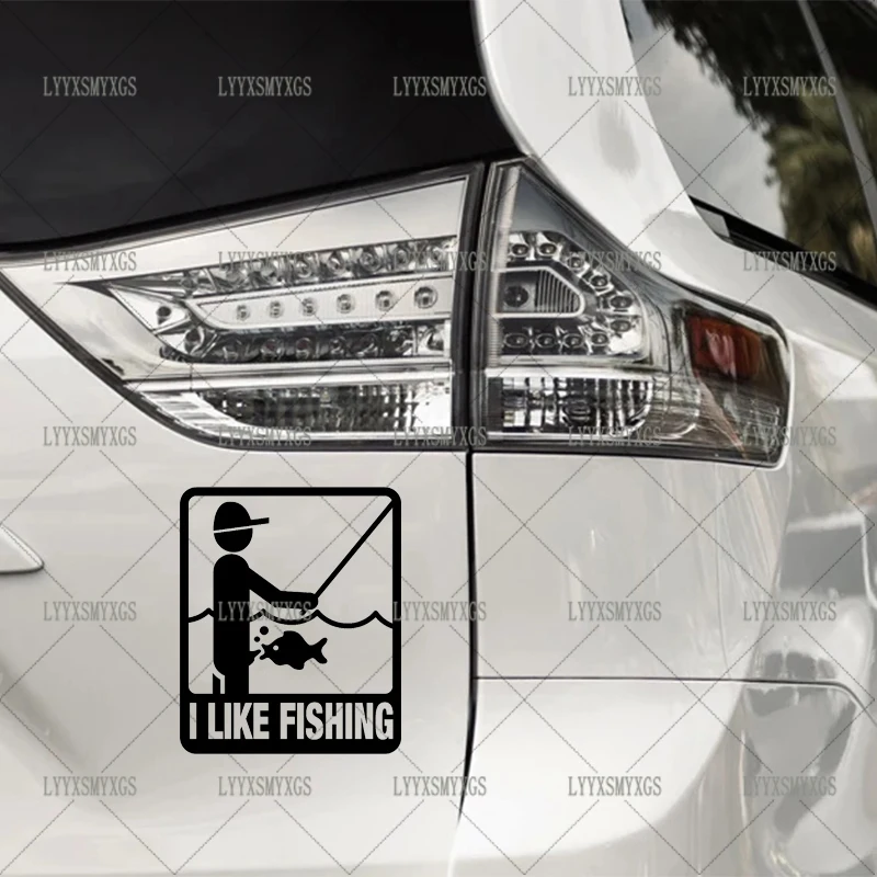 Self-Adhesive Custom Funny I Love Fishing Car Stickers Waterproof Sunscreen Vinyl Decal PVC wholesale Car Accessories
Self-Adhesive Custom Funny I Love Fishing Car Stickers Waterproof Sunscreen Vinyl Decal PVC wholesale Car Accessories