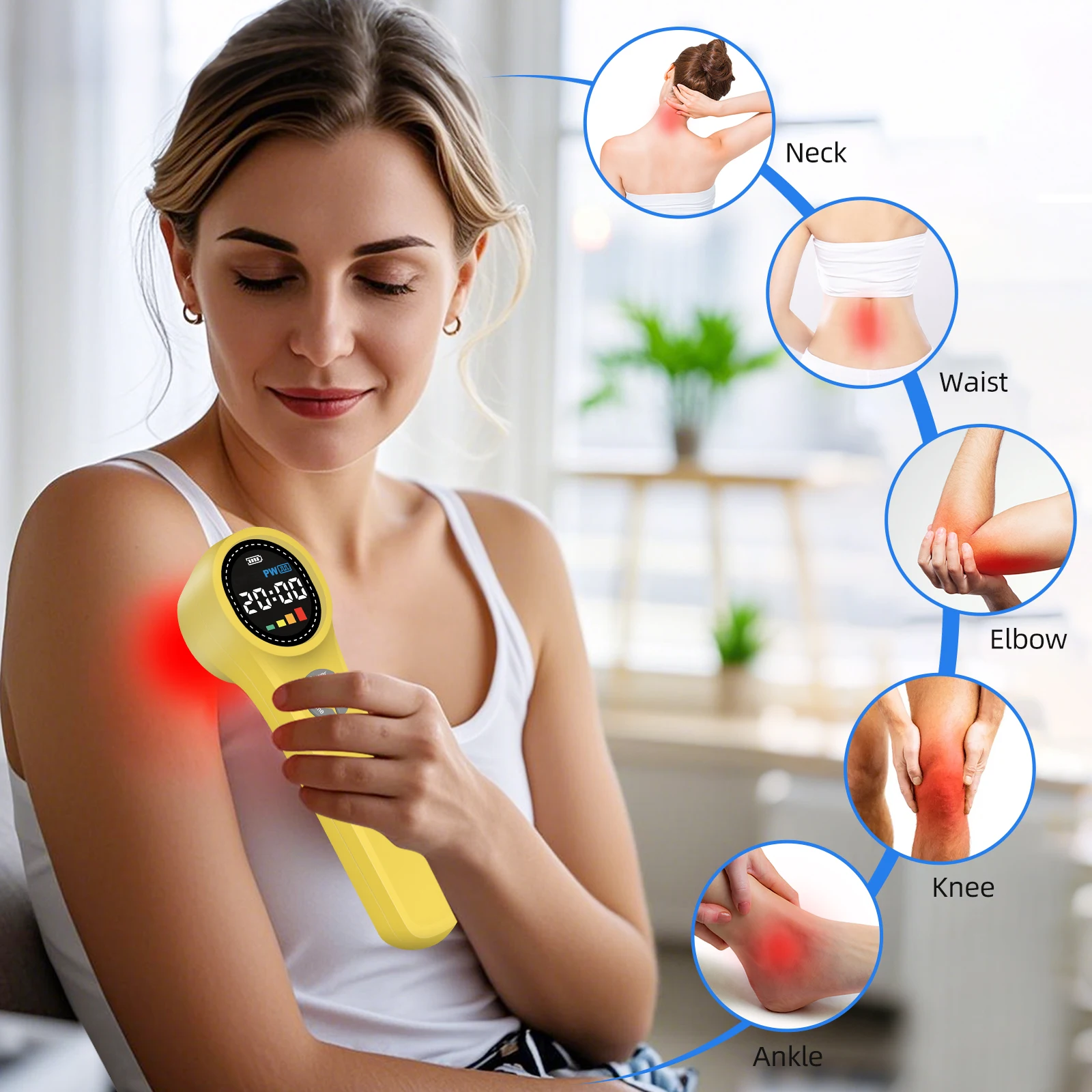 NEW2026 1760mW Laser Light Therapy Device for Human Pet Elbow Pain and Foot Neuropathy Relief Dog Cold Laser Therapy Treatment D
NEW2026 1760mW Laser Light Therapy Device for Human Pet Elbow Pain and Foot Neuropathy Relief Dog Cold Laser Therapy Treatment D
