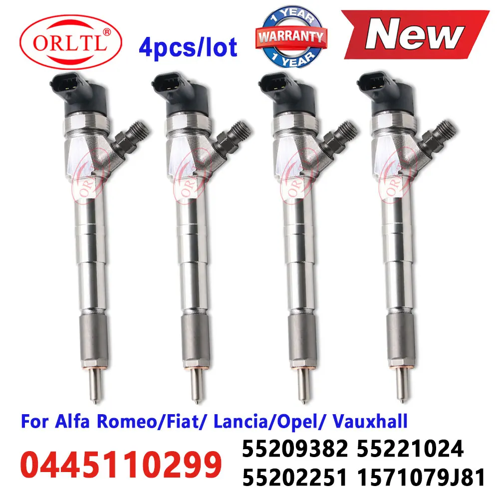 Форсунка дизельного инжектора 0445110299 0445 110 299 для двигателя Alfa Romeo Fiat Vauxhall 95517509 55209382 55221024 1571079J81, 4 шт.
Форсунка дизельного инжектора 0445110299 0445 110 299 для двигателя Alfa Romeo Fiat Vauxhall 95517509 55209382 55221024 1571079J81, 4 шт.