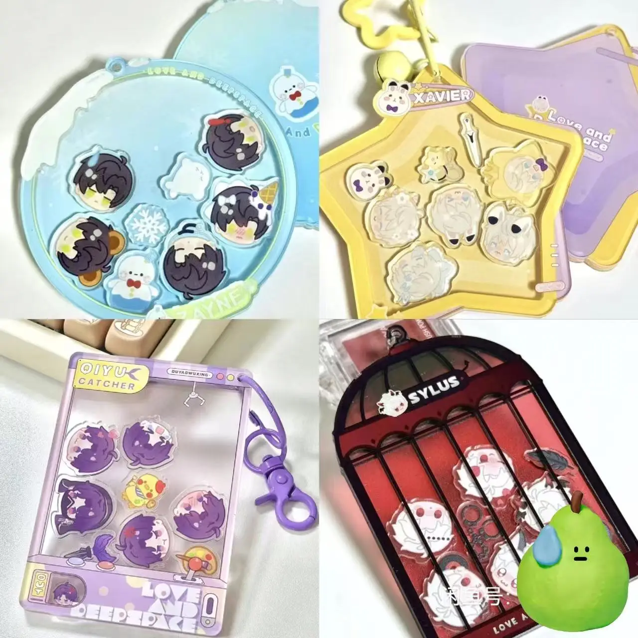 Anime Game Love and Deepspace Rafayel Zayne Xavier Sylus Cosplay Acrylic AndWobble Key Chain Backpack Pendant Birthday Gift
Anime Game Love and Deepspace Rafayel Zayne Xavier Sylus Cosplay Acrylic AndWobble Key Chain Backpack Pendant Birthday Gift