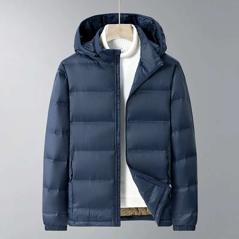 Легкий осенне-зимний мужской пуховик больших размеров, повседневный легкий белый утиный пуховик с капюшоном для мужчин 7XL 8XL
Легкий осенне-зимний мужской пуховик больших размеров, повседневный легкий белый утиный пуховик с капюшоном для мужчин 7XL 8XL