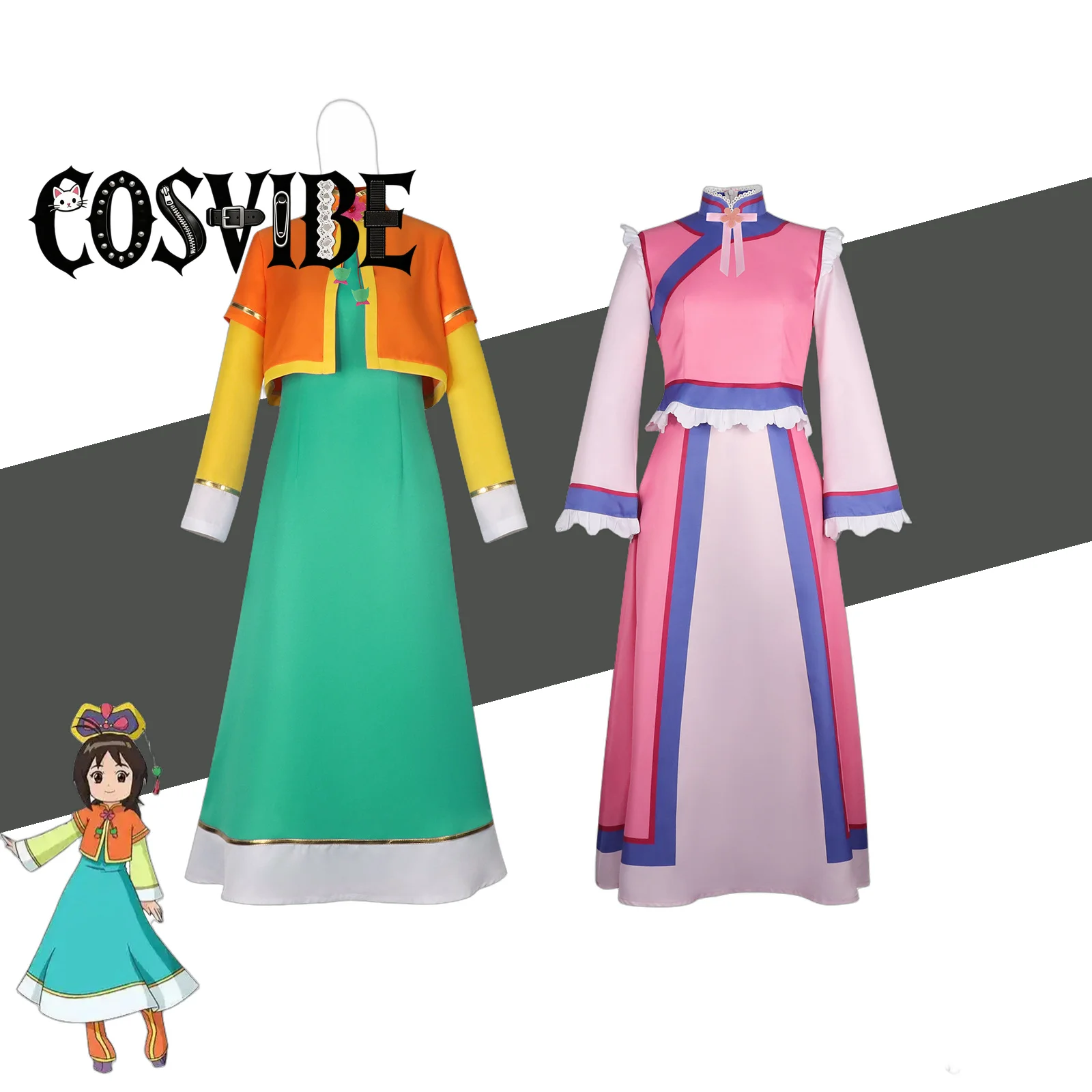 Sweetheart Princess Tiansisi Cosplay Costume - Anime Outfit Women Halloween Party Roleplay Dress Up
Sweetheart Princess Tiansisi Cosplay Costume - Anime Outfit Women Halloween Party Roleplay Dress Up