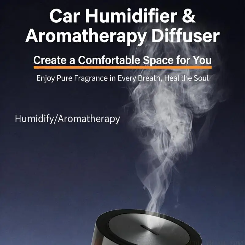 J0MA Flexible USB Car Humidifier With Oil Dispenser Adjustable Steam Levels For Home And Vehicle Use
J0MA Flexible USB Car Humidifier With Oil Dispenser Adjustable Steam Levels For Home And Vehicle Use