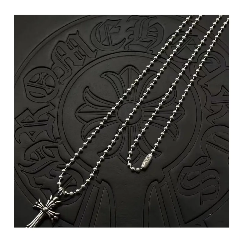 Trendy Small Cross Necklace Thai Silver Old Sweater Chain High-end Autumn and Winter Accessories Jewelry Niche
Trendy Small Cross Necklace Thai Silver Old Sweater Chain High-end Autumn and Winter Accessories Jewelry Niche