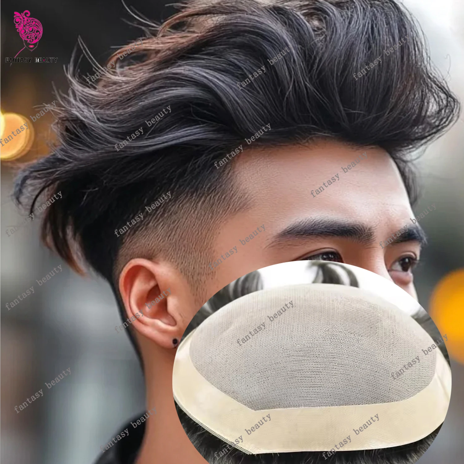 Undetectable European Toupee Blonde Brown Black #1B 2# #4 Durable NPU Fine Mono 100% Human Hair Man Bald Wig Capillary Prosthesi
Undetectable European Toupee Blonde Brown Black #1B 2# #4 Durable NPU Fine Mono 100% Human Hair Man Bald Wig Capillary Prosthesi