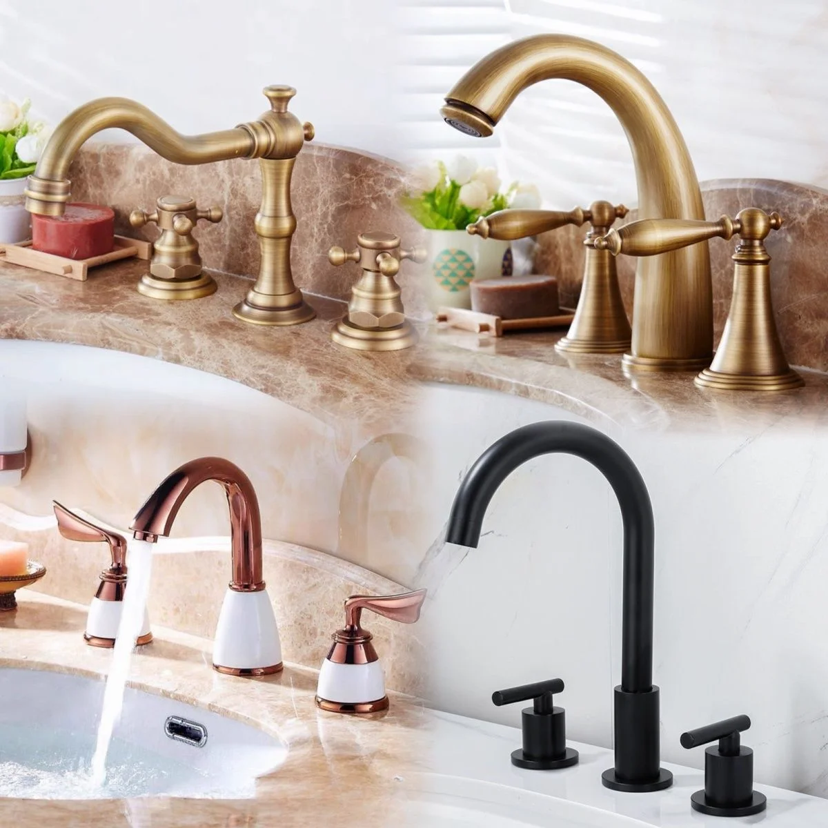 French Style Three-Hole Copper Basin Vintage Faucet Inter-Platform Basin Split Three-Hole Faucet Three-Piece Set
French Style Three-Hole Copper Basin Vintage Faucet Inter-Platform Basin Split Three-Hole Faucet Three-Piece Set