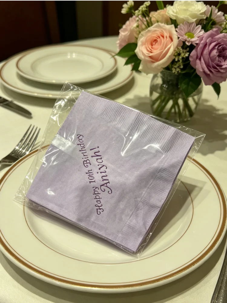 Custom Personalized Birthday Napkins, 1st First Birthday All Ages Party Paper Guest Towels, Multi Colors Disposable Cocktail
Custom Personalized Birthday Napkins, 1st First Birthday All Ages Party Paper Guest Towels, Multi Colors Disposable Cocktail