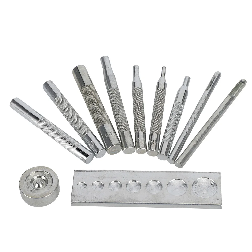 Punch Snap Kit Metal Handle Snap Fastener Rivet Setter Leather DIY Installation Tool
Punch Snap Kit Metal Handle Snap Fastener Rivet Setter Leather DIY Installation Tool