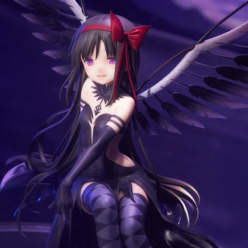 Ready Stock Dark Feather Wing Girl PVC Statue Glossy Black Outfit Cute Young Face Sculpt Desktop Collectible Toy
Ready Stock Dark Feather Wing Girl PVC Statue Glossy Black Outfit Cute Young Face Sculpt Desktop Collectible Toy
