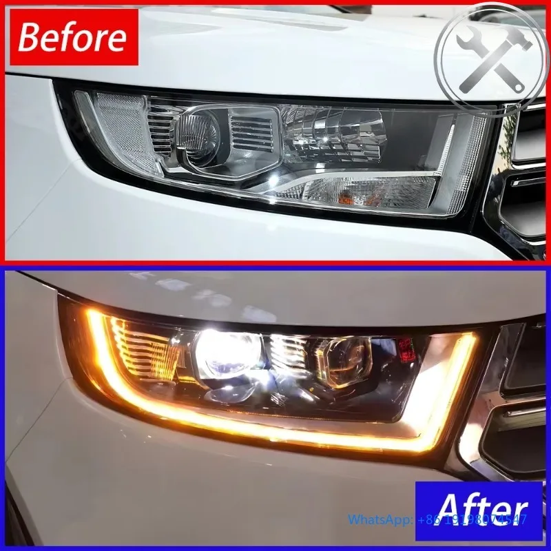 2015-2019 Edge LED Headlights Assembly 2 Projector Lens 6000k Lamp High Quality Auto Front Lighting Parts
2015-2019 Edge LED Headlights Assembly 2 Projector Lens 6000k Lamp High Quality Auto Front Lighting Parts