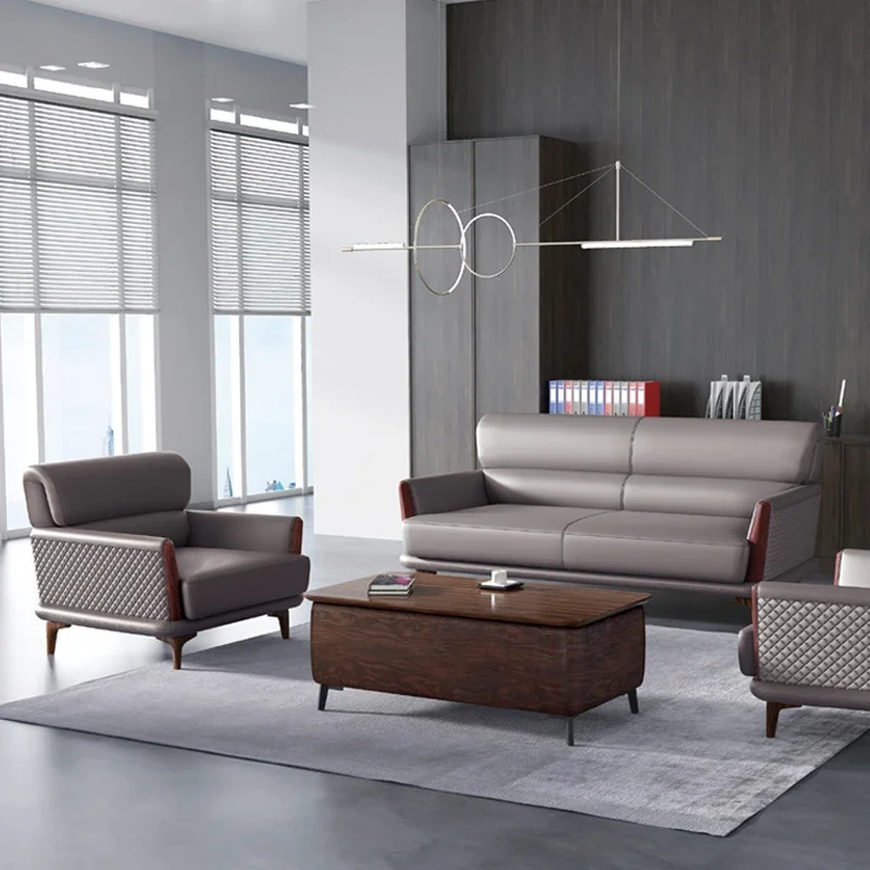High density sponge filled new Chinese style office sofa hotel front desk reception office furniture
High density sponge filled new Chinese style office sofa hotel front desk reception office furniture