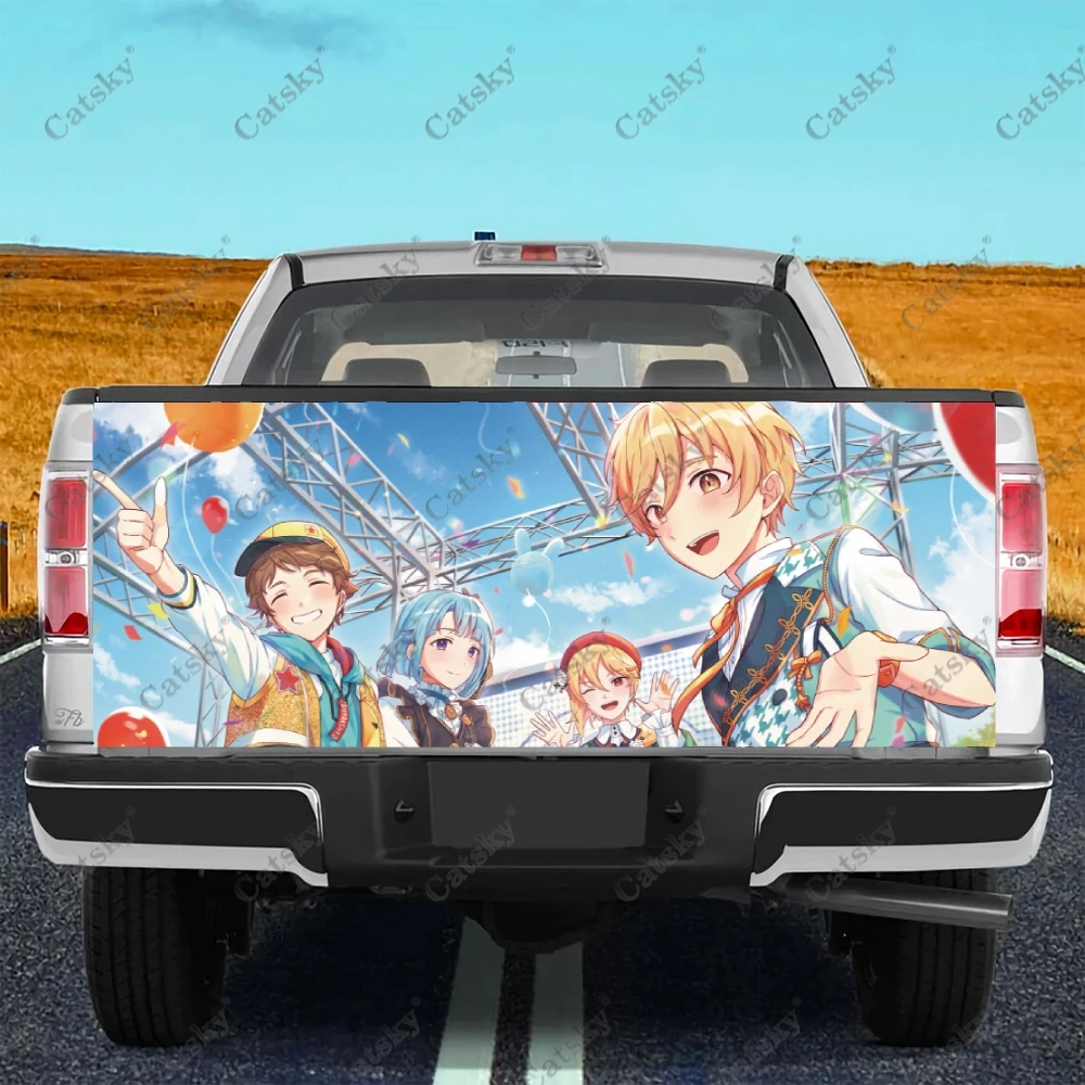 Ensemble Stars Truck Tailgate Wrap Professional Grade Material Universal Fit for Full Size Trucks Weatherproof Car Wash Safe
Ensemble Stars Truck Tailgate Wrap Professional Grade Material Universal Fit for Full Size Trucks Weatherproof Car Wash Safe