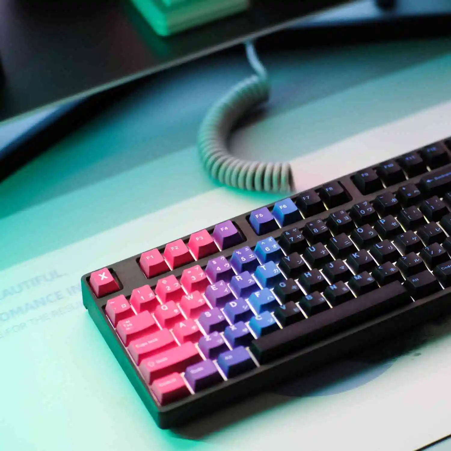 Symphony keycaps PBT five-sided sublimation original height 129 keys, mechanical keyboard keycaps
Symphony keycaps PBT five-sided sublimation original height 129 keys, mechanical keyboard keycaps