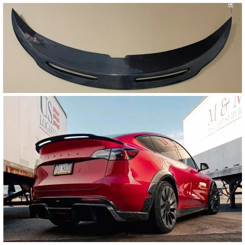 Fits For Tesla Model 3 / Model Y 2018 2019 2020 2021 2022 2023 High Quality Carbon Fiber Rear Trunk Lip Spoiler Wing
Fits For Tesla Model 3 / Model Y 2018 2019 2020 2021 2022 2023 High Quality Carbon Fiber Rear Trunk Lip Spoiler Wing