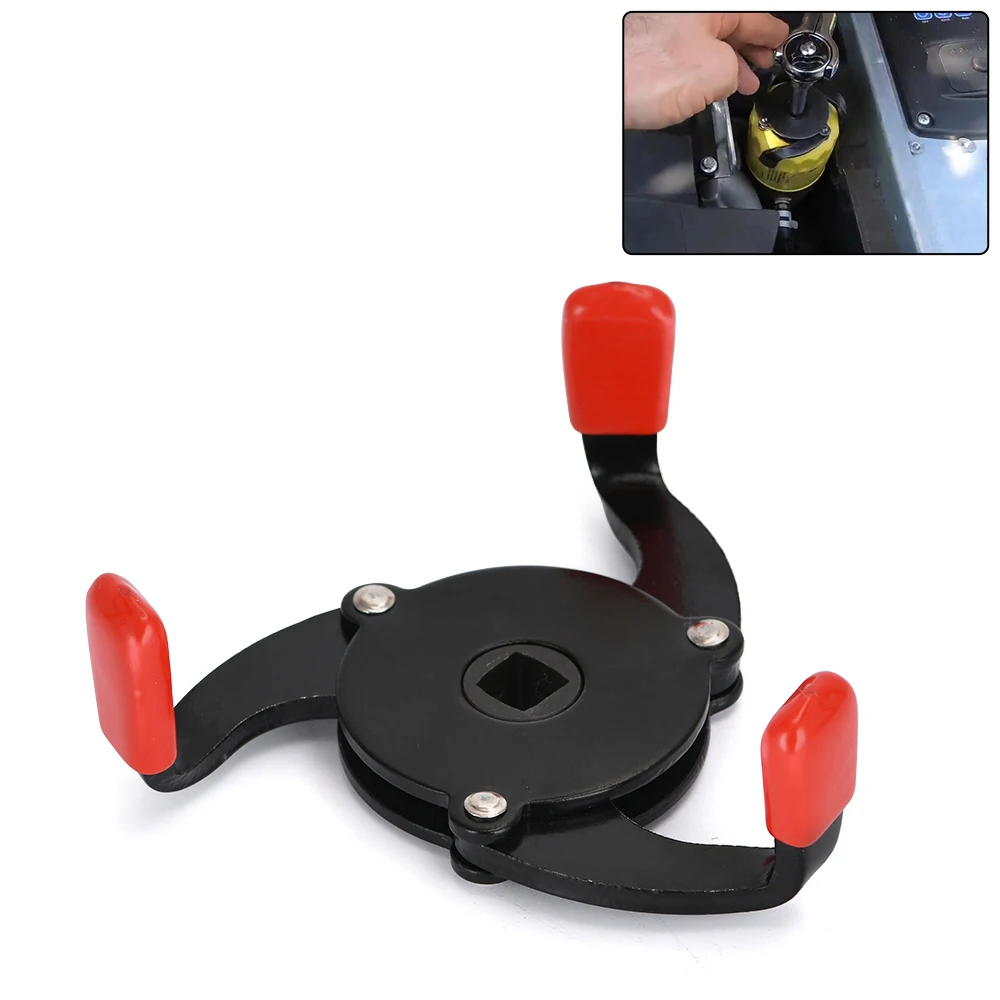 High Quality Universal 3 Jaw Oil Filter Remover Tool Cars Oil Filter Removal Tool Interface Special Tools Oil Filter Wrench Tool
High Quality Universal 3 Jaw Oil Filter Remover Tool Cars Oil Filter Removal Tool Interface Special Tools Oil Filter Wrench Tool