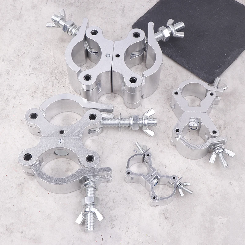 Aluminum Alloy Double Ring Buckle Stage Lights Clamp Clip Bracket 18-21mm 38-52mm Light Clamps Quick Release Lamp Hanger Hooks
Aluminum Alloy Double Ring Buckle Stage Lights Clamp Clip Bracket 18-21mm 38-52mm Light Clamps Quick Release Lamp Hanger Hooks