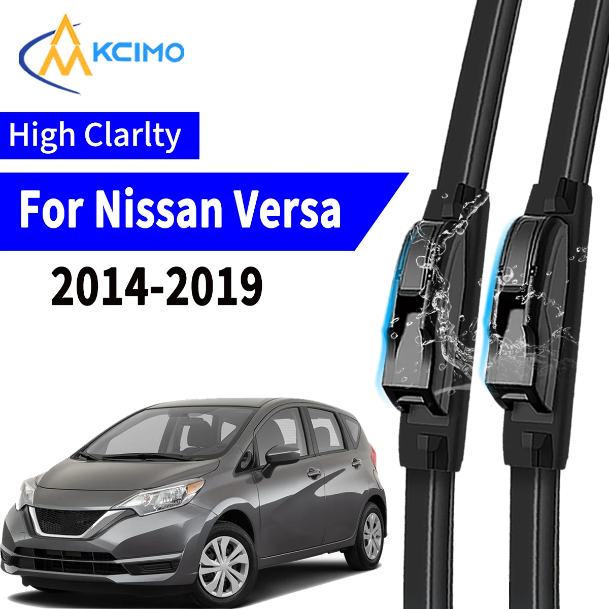 2pcs Car Wiper For Nissan Versa Note 2014-2019 Front Windscreen Wiper Blade Silent Soft Rubber
2pcs Car Wiper For Nissan Versa Note 2014-2019 Front Windscreen Wiper Blade Silent Soft Rubber