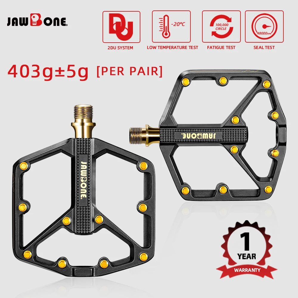 Jawbone Mountains Bike Pedals Bicycle Flat Pedals Aluminum 9/16" Sealed Bearing Ultralight Pedal Cycling Product Accessories
Jawbone Mountains Bike Pedals Bicycle Flat Pedals Aluminum 9/16" Sealed Bearing Ultralight Pedal Cycling Product Accessories