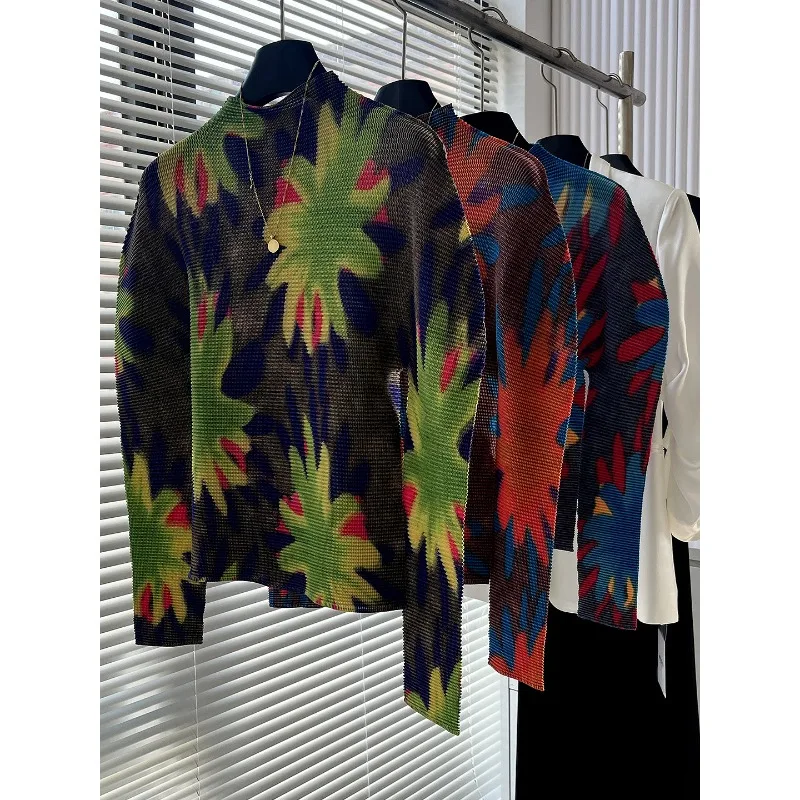 Miyake Pleated T-Shirt Plisse New Spring/Summer 2026 Long-Sleeve Pleated Print Fold Top—A Versatile Figure-Flattering Base Layer
Miyake Pleated T-Shirt Plisse New Spring/Summer 2026 Long-Sleeve Pleated Print Fold Top—A Versatile Figure-Flattering Base Layer