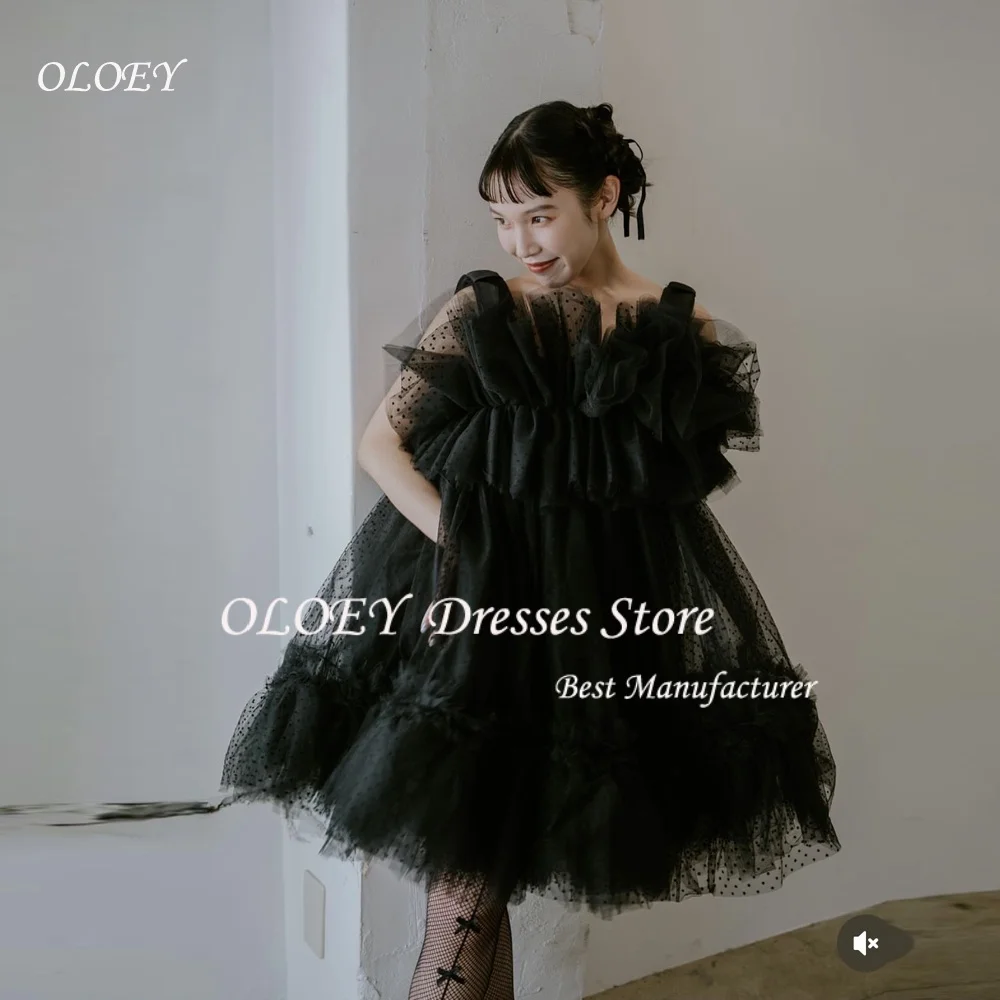 OLOEY Black Tulle Ball Gown Evening Dresses Korea Photo shoot ウェディングドレスです Corset Princess Wedding Party Gowns Customize
OLOEY Black Tulle Ball Gown Evening Dresses Korea Photo shoot ウェディングドレスです Corset Princess Wedding Party Gowns Customize
