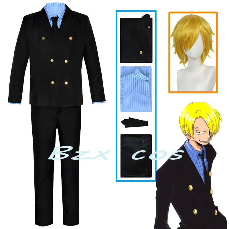 Костюм для косплея аниме Athemis Sanji, парик, мужской пиджак, костюмы, брюки для взрослых
Костюм для косплея аниме Athemis Sanji, парик, мужской пиджак, костюмы, брюки для взрослых