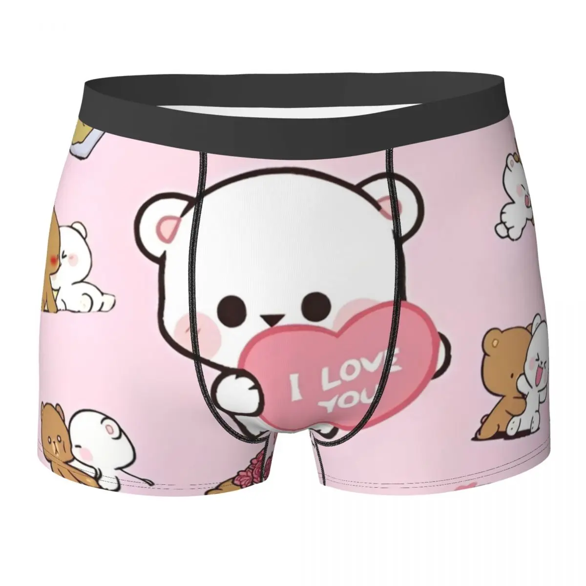 Нижнее белье Bubu Dudu Panda, мужские шорты, удобные шорты-боксеры, модные трусы большого размера с принтом
Нижнее белье Bubu Dudu Panda, мужские шорты, удобные шорты-боксеры, модные трусы большого размера с принтом