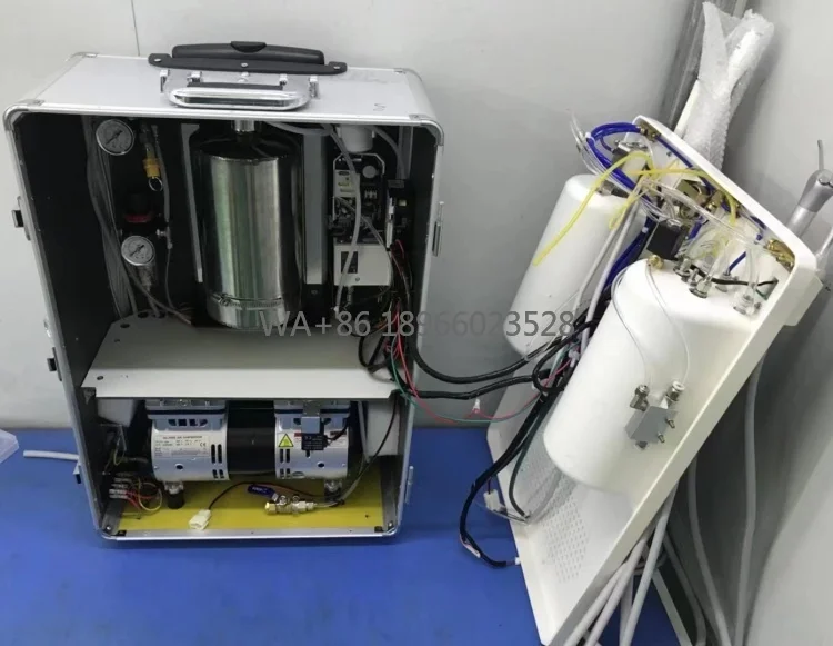 CE Approved Portable Mobile Dental Unit Medical Dental Chair Equipment Air Compressor Electric Made Metal Plastic Manufacturer
CE Approved Portable Mobile Dental Unit Medical Dental Chair Equipment Air Compressor Electric Made Metal Plastic Manufacturer