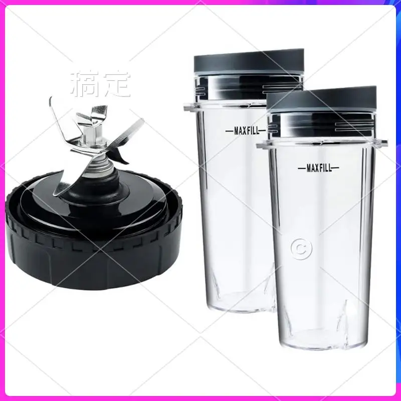 NEW-16 OZ Cup With Two Lids,6 Fins Blade For Ninja,Blender Replacement Parts Accessories For Ninja BL660 BL770 BL740 Blender
NEW-16 OZ Cup With Two Lids,6 Fins Blade For Ninja,Blender Replacement Parts Accessories For Ninja BL660 BL770 BL740 Blender