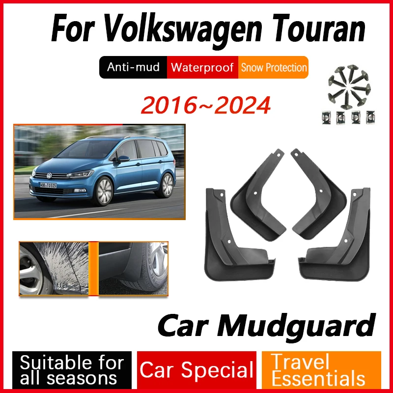 Car Mudflap For Volkswagen VW Touran 5T MK2 2016~2024 Anti-splash Mudguard Splash Guard Front Rear Wheel Fender Auto Accessories
Car Mudflap For Volkswagen VW Touran 5T MK2 2016~2024 Anti-splash Mudguard Splash Guard Front Rear Wheel Fender Auto Accessories