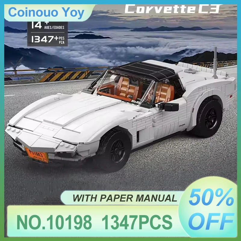 Mould King 10198 Technical Sport Car DIY Toy MOC C3 Vintage Vehicle Building Block Assembly Oldtime Car Brick Kid Christmas Gift
Mould King 10198 Technical Sport Car DIY Toy MOC C3 Vintage Vehicle Building Block Assembly Oldtime Car Brick Kid Christmas Gift