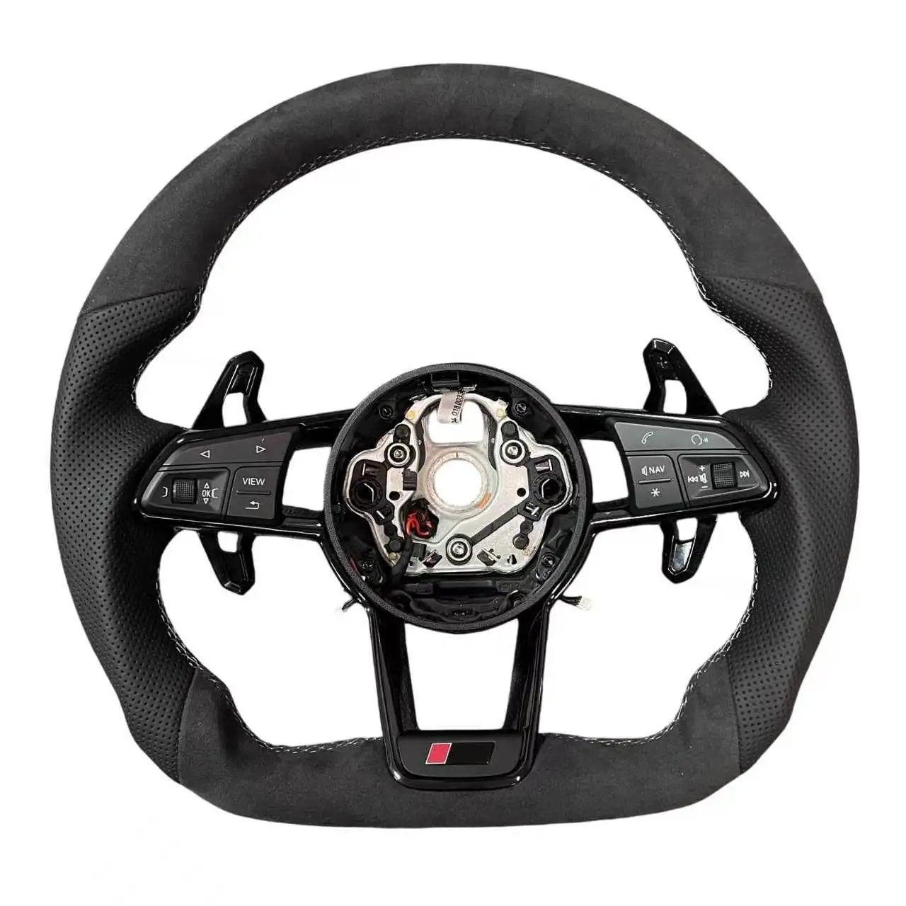 Suitable for Audi R8 RS standard up and down hair left and right punching gray line with button paddle heating steering wheel
Suitable for Audi R8 RS standard up and down hair left and right punching gray line with button paddle heating steering wheel