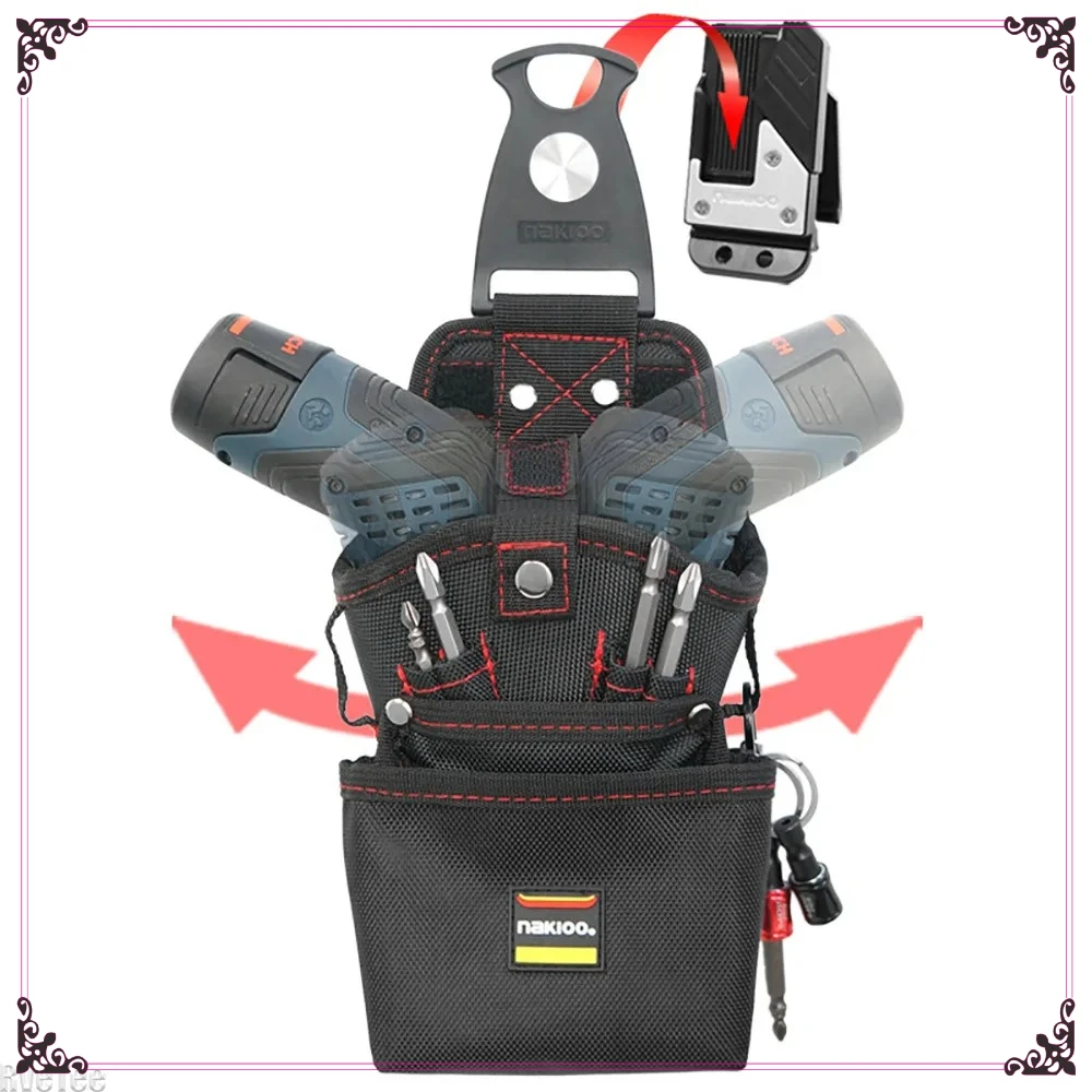 Сумка для инструментов, пояс для инструментов, органайзер, вращающаяся вешалка, посылка для электрической дрели, дизайн с быстрым зажимом, сумка для хранения инструментов, подарок для человека
Сумка для инструментов, пояс для инструментов, органайзер, вращающаяся вешалка, посылка для электрической дрели, дизайн с быстрым зажимом, сумка для хранения инструментов, подарок для человека