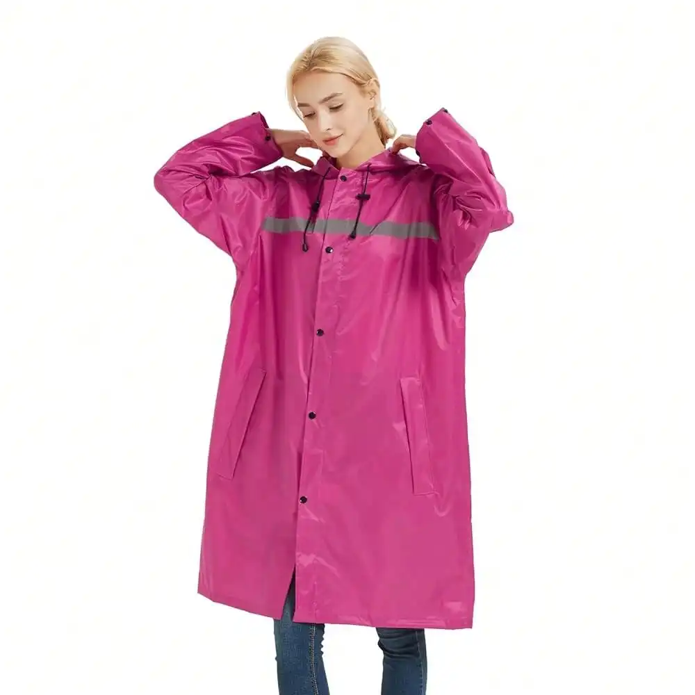 LongRain Coats With Air Vents Waterproof Packable Rain Jacket Lightweight Raincoat Ponchos
LongRain Coats With Air Vents Waterproof Packable Rain Jacket Lightweight Raincoat Ponchos