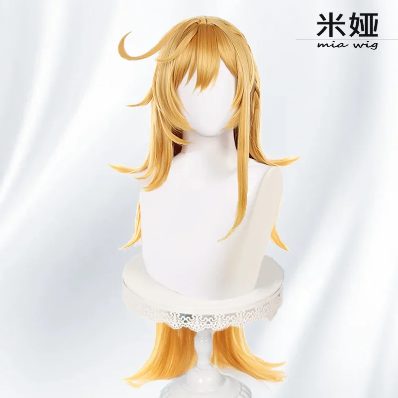 Game Genshin Impact Escoffier Cosplay Wig Props Long Golden Yellow Wigs Heat Resistant Synthetic Hair for Halloween Christmas
Game Genshin Impact Escoffier Cosplay Wig Props Long Golden Yellow Wigs Heat Resistant Synthetic Hair for Halloween Christmas