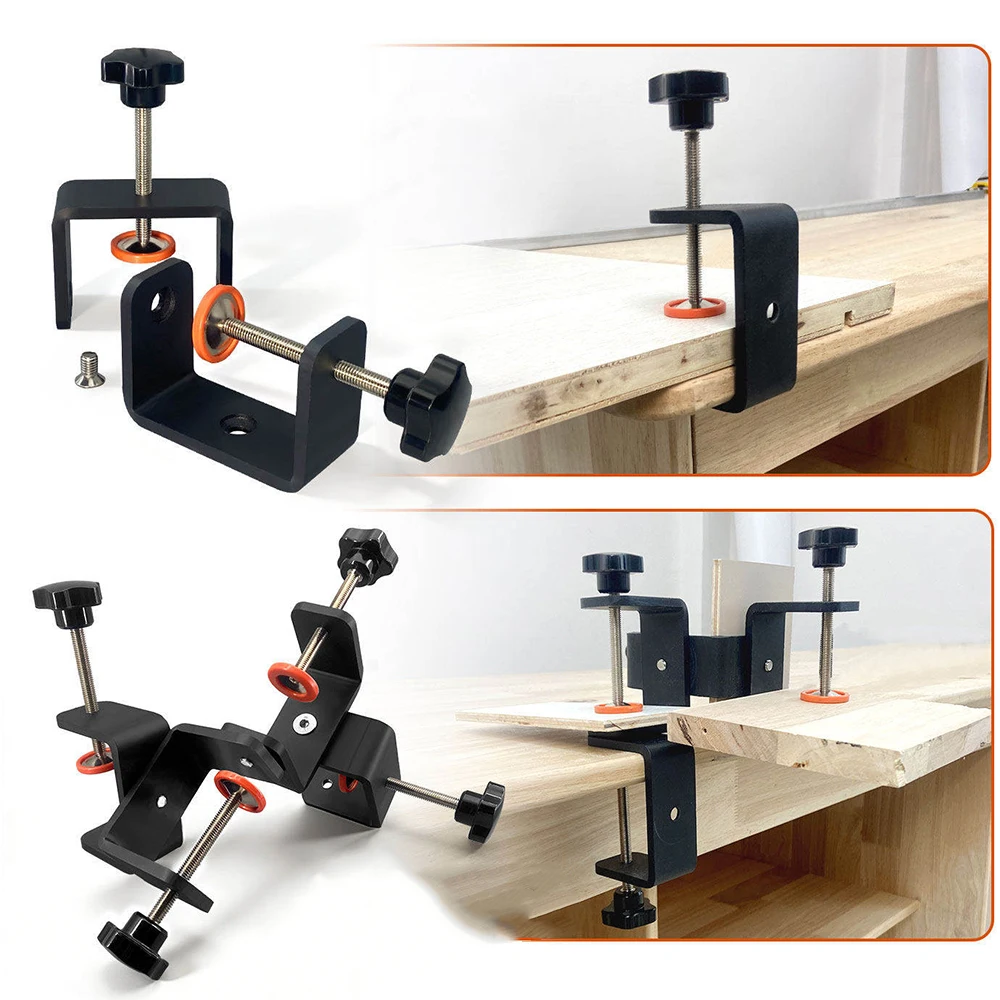 1Pc Woodworking Wooden Board Jaw Clamp, Rotating Multi Angle C-Clamp, Auxiliary Fixing Clamp Hand Tool Parts
1Pc Woodworking Wooden Board Jaw Clamp, Rotating Multi Angle C-Clamp, Auxiliary Fixing Clamp Hand Tool Parts