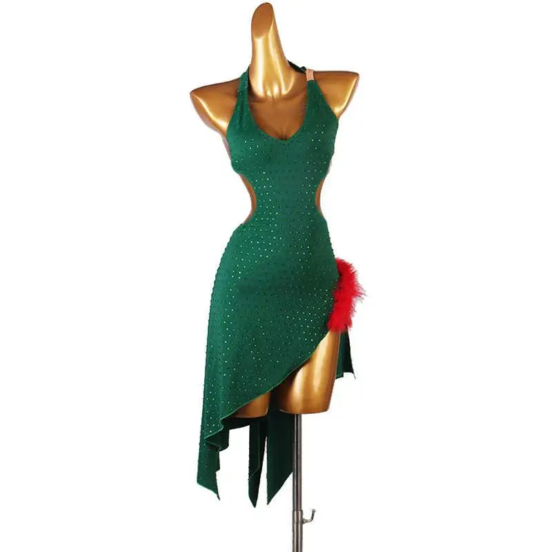 Blue Latin Dance Dress Sexy Adult Womens Ballroom Performance Skirt Party Girls Practice Dancewear Prom Line Suit Customized
Blue Latin Dance Dress Sexy Adult Womens Ballroom Performance Skirt Party Girls Practice Dancewear Prom Line Suit Customized