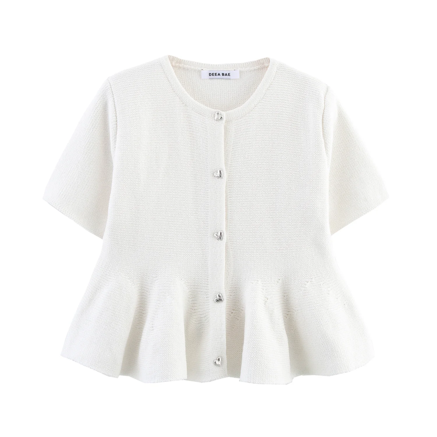 Korejepo Women トップス Tops New Fashion European American Style Versatile Short Style Knitted Short Sleeve White Cardigan Bottom
Korejepo Women トップス Tops New Fashion European American Style Versatile Short Style Knitted Short Sleeve White Cardigan Bottom